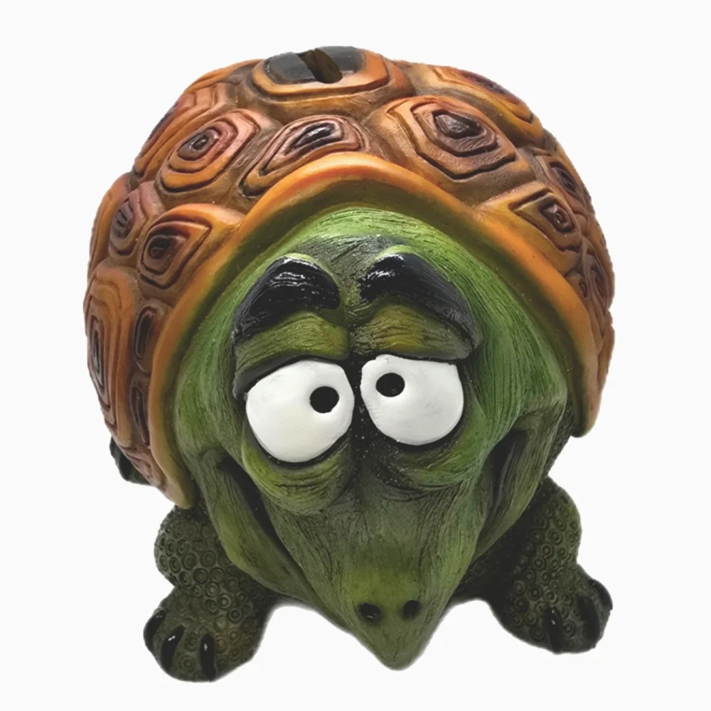 Vintage Swibco Turtle Piggy Bank Animal Reptile Piggy Bank Funny